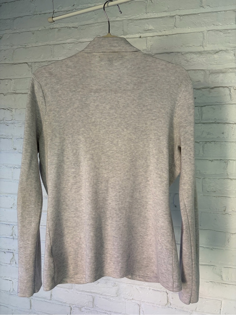CYRUS Women's Light Gray Button Front Cardigan Jacket - Picture 3 of 5
